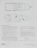 Hatteras 54 Extended Deckhouse Motor Yacht Specification Brochure
