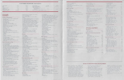 Hatteras 54 Extended Deckhouse Motor Yacht Specification Brochure