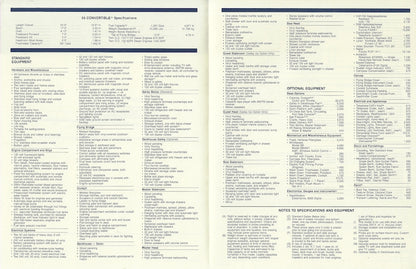 Hatteras 55 Convertible Specification Brochure – SailInfo I ...