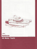 Hatteras 48 Motor Yacht Specification Brochure