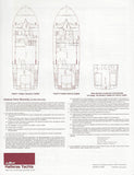 Hatteras 43 Double & Triple Cabin Specification Brochure