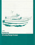 Hatteras 42 Long Range Cruiser Specification Brochure