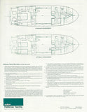 Hatteras 48 Cockpit Motor Yacht Specification Brochure