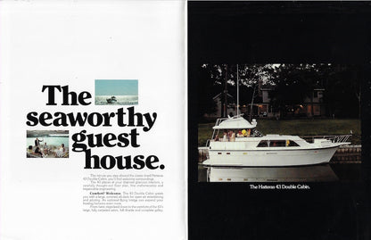 Hatteras 43 Double & Triple Cabin Brochure