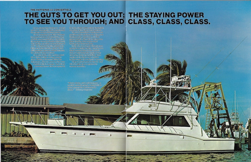 Hatteras 55 Convertible Brochure – SailInfo I boatbrochure.com