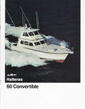 Hatteras 60 Convertible Brochure