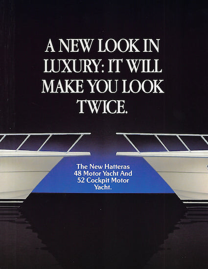 Hatteras 48 Motor Yacht & 52 Cockpit Motor Yacht Release Brochure