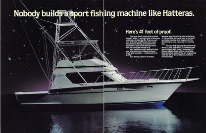 Hatteras 41 Convertible Brochure