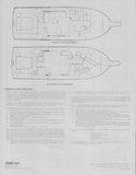 Hatteras 41 Double Cabin Motor Yacht Specification Brochure