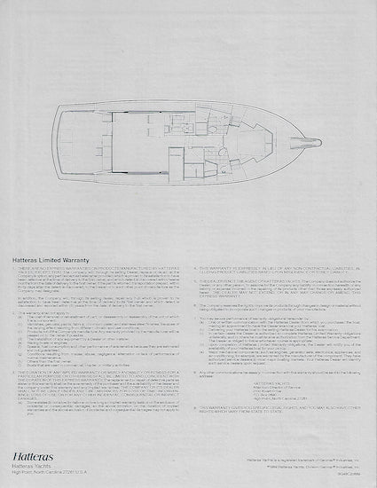 Hatteras 48 Convertible Specification Brochure – SailInfo I ...