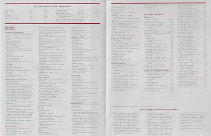 Hatteras 52 Cockpit Motor Yacht Specification Brochure