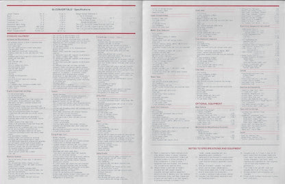 Hatteras 65 Convertible Specification Brochure