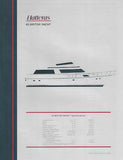 Hatteras 65 Motor Yacht Specification Brochure