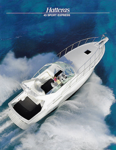 Hatteras 43 Sport Express Brochure