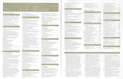 Hatteras 54 Convertible Specification Brochure