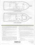 Hatteras 39 Sport Express Specification Brochure