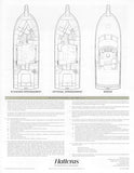 Hatteras 41 Double Cabin Motor Yacht Specification Brochure