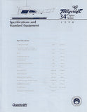 Tollycraft 34 Sport Sedan Specification Brochure