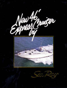 Sea Ray 46 Express Cruiser Brochure