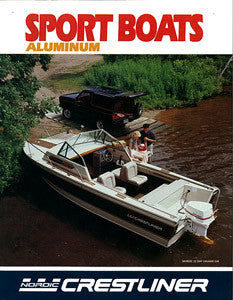 Crestliner 1984 Sport Boats Brochure