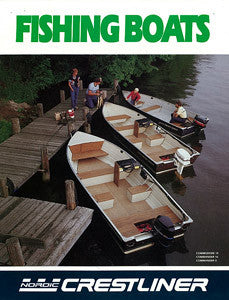 Crestliner 1984 Fishing Boats Brochure