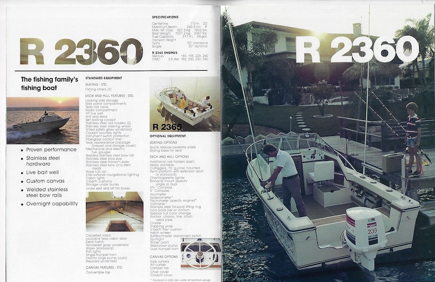 Robalo 1980 Brochure