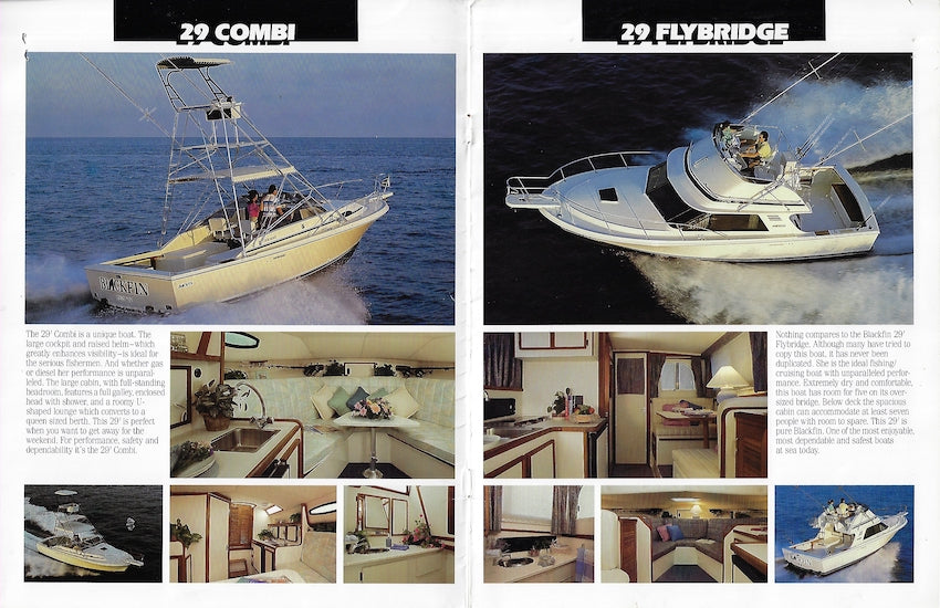 Blackfin 1991 Brochure