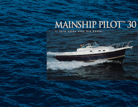 Mainship Pilot 30 Brochure