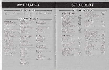 Blackfin Combi Specification Brochure