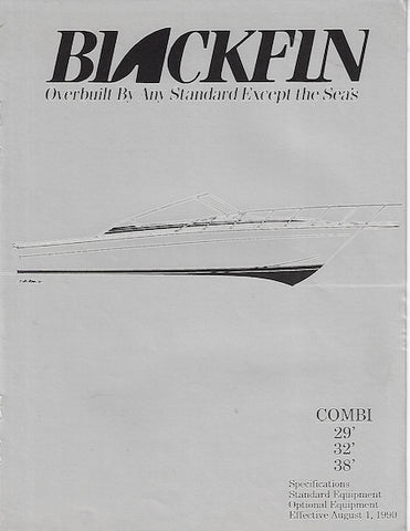 Blackfin Combi Specification Brochure
