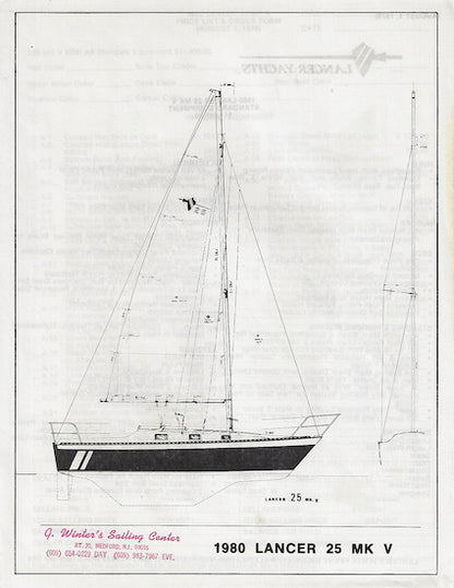 Lancer 25 Mark V Specification Brochure