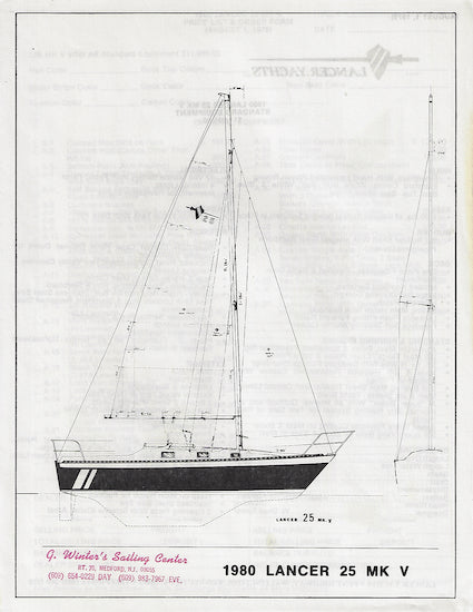 Lancer 25 Mark V Specification Brochure