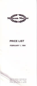 Magnum 1984 Price List