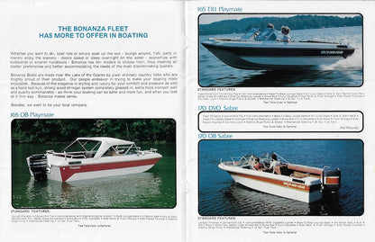 Bonanza 1980 Brochure