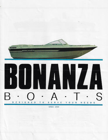 Bonanza 1992 Brochure