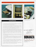 Bonanza 1980s Brochure