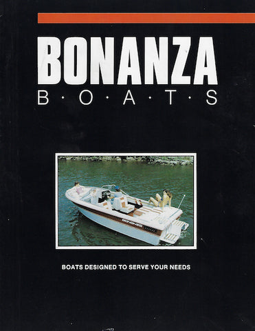 Bonanza 1980s Brochure