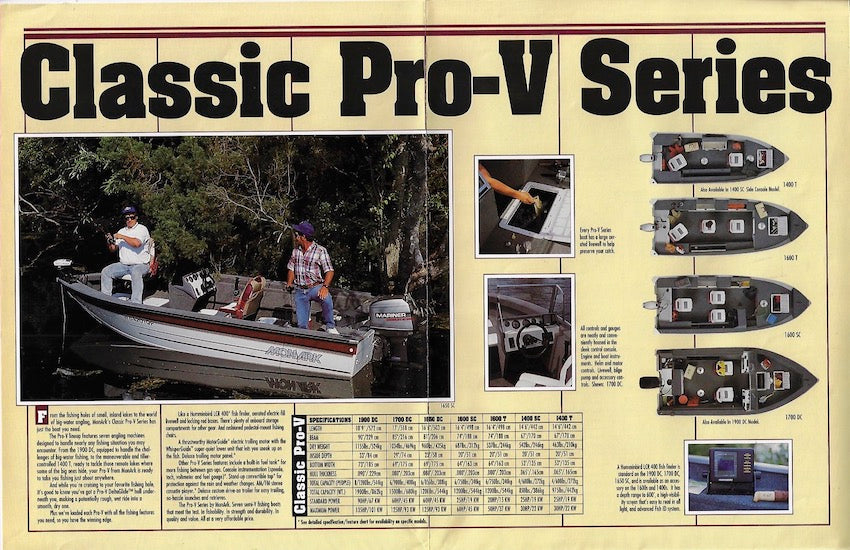 Monark 1994 Poster Brochure
