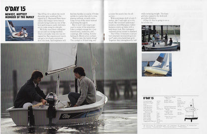 O'Day 1981 Daysailers Brochure