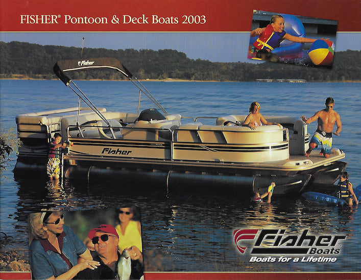 Fisher 2003 Pontoon & Deck Brochure