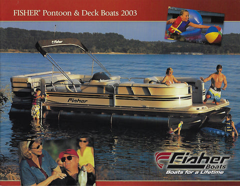 Fisher 2003 Pontoon & Deck Brochure