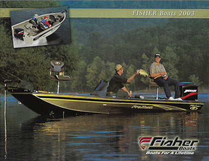 Fisher 2003 Fishing Brochure