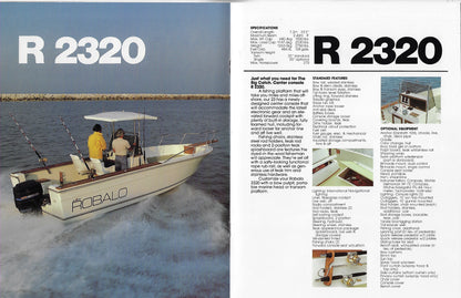Robalo 1982 Brochure