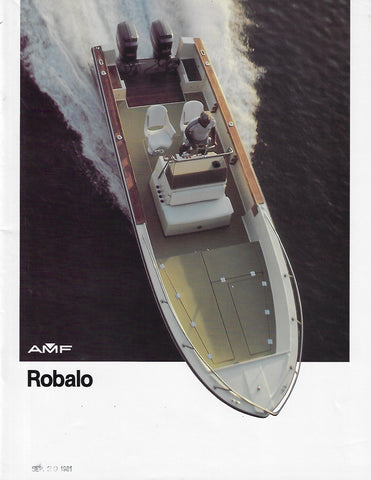 Robalo 1982 Brochure
