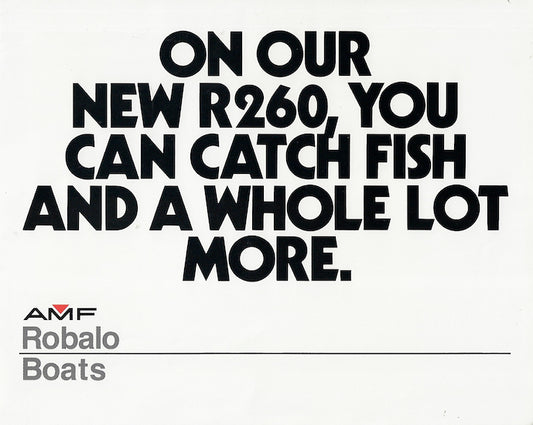 Robalo R260 Brochure