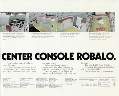 Robalo R260 Brochure