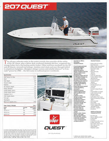 Four Winns Quest 207 Brochure