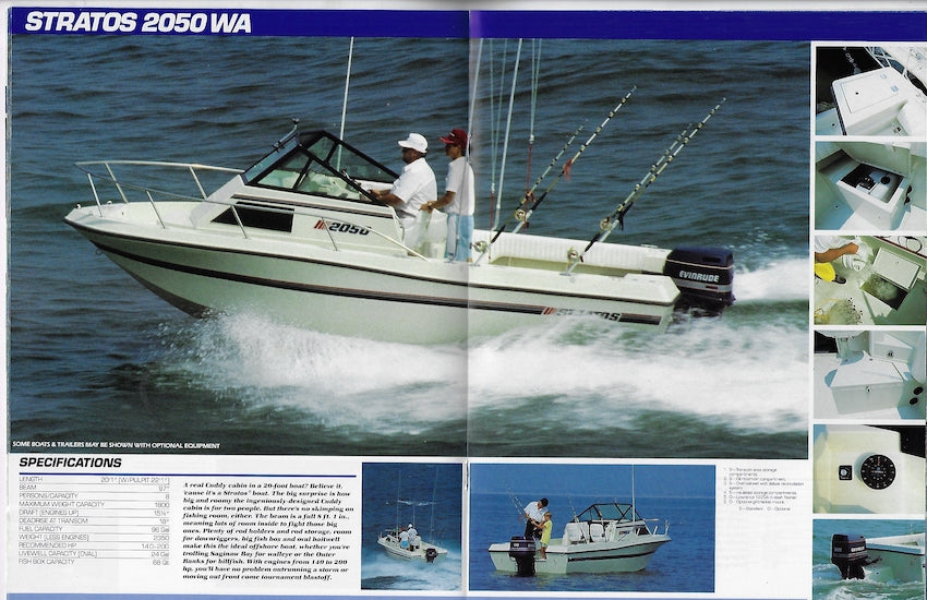 Stratos 1991 Bluewater Brochure