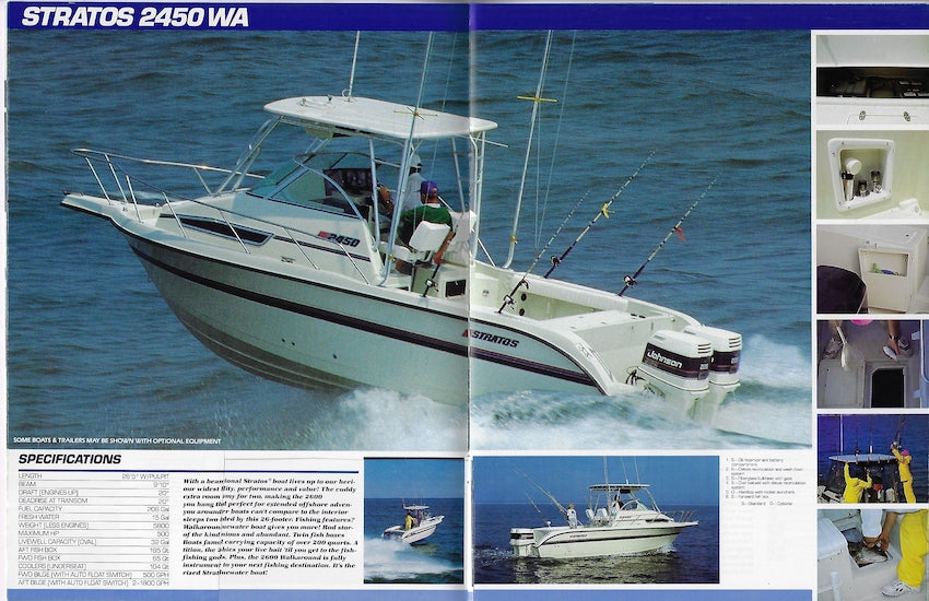 Stratos 1991 Bluewater Brochure