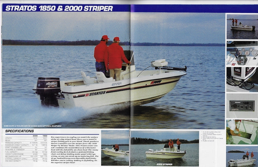Stratos 1991 Bluewater Brochure
